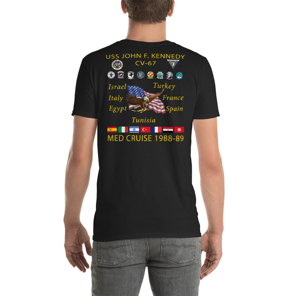 USS John F. Kennedy (CV-67) 1988-89 Cruise Shirt