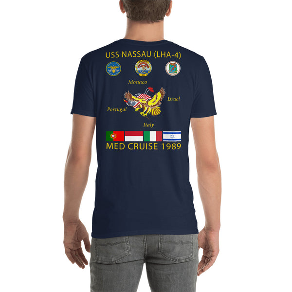 USS Nassau (LHA-4) 1989 Cruise Shirt