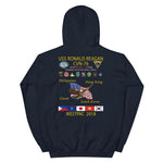 USS Ronald Reagan (CVN-76) 2018 Cruise Hoodie