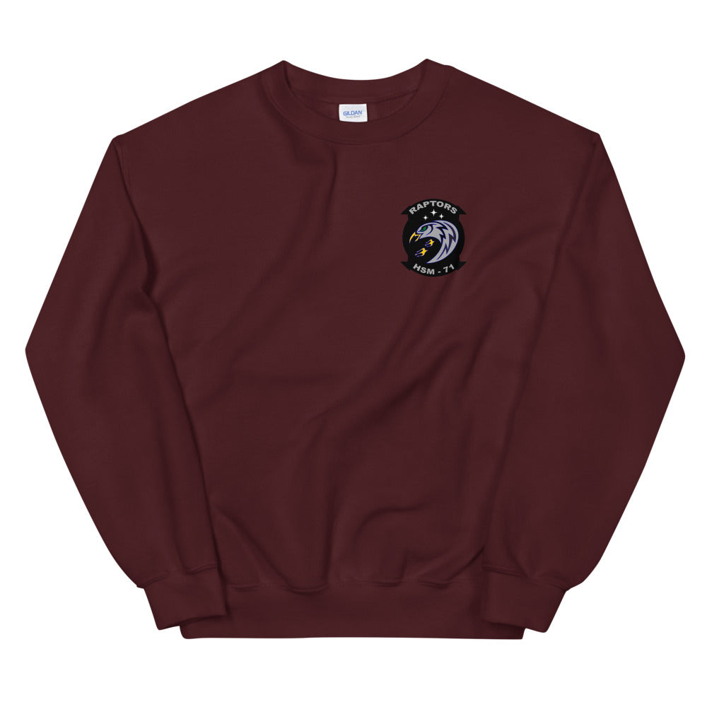 HSM-71 Raptors Squadron Crest Sweatshirt