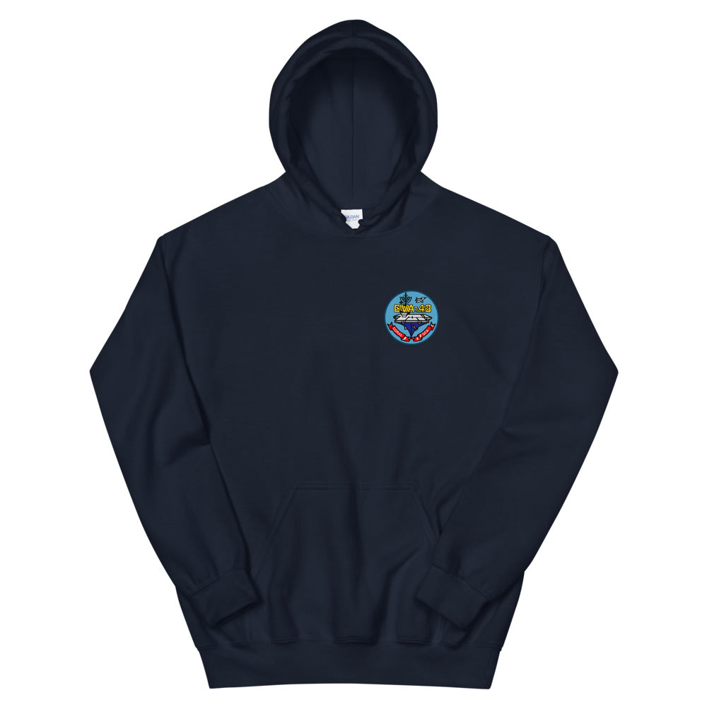 USS Coral Sea (CVA-43) Ship's Crest Hoodie