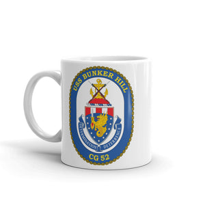 USS Bunker Hill (CG-52) Ship's Crest Mug
