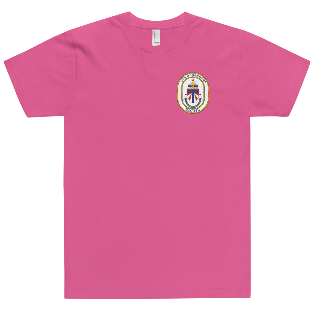 USS Oldendorf (DD-972) Ship's Crest T-Shirt