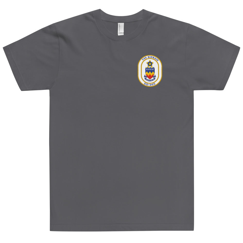 USS Kinkaid (DD-965) Ship's Crest T-Shirt