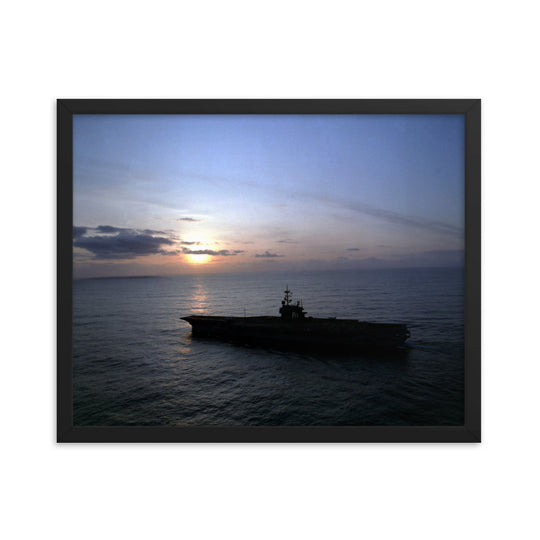 USS Ranger (CV-61) Framed Ship Photo