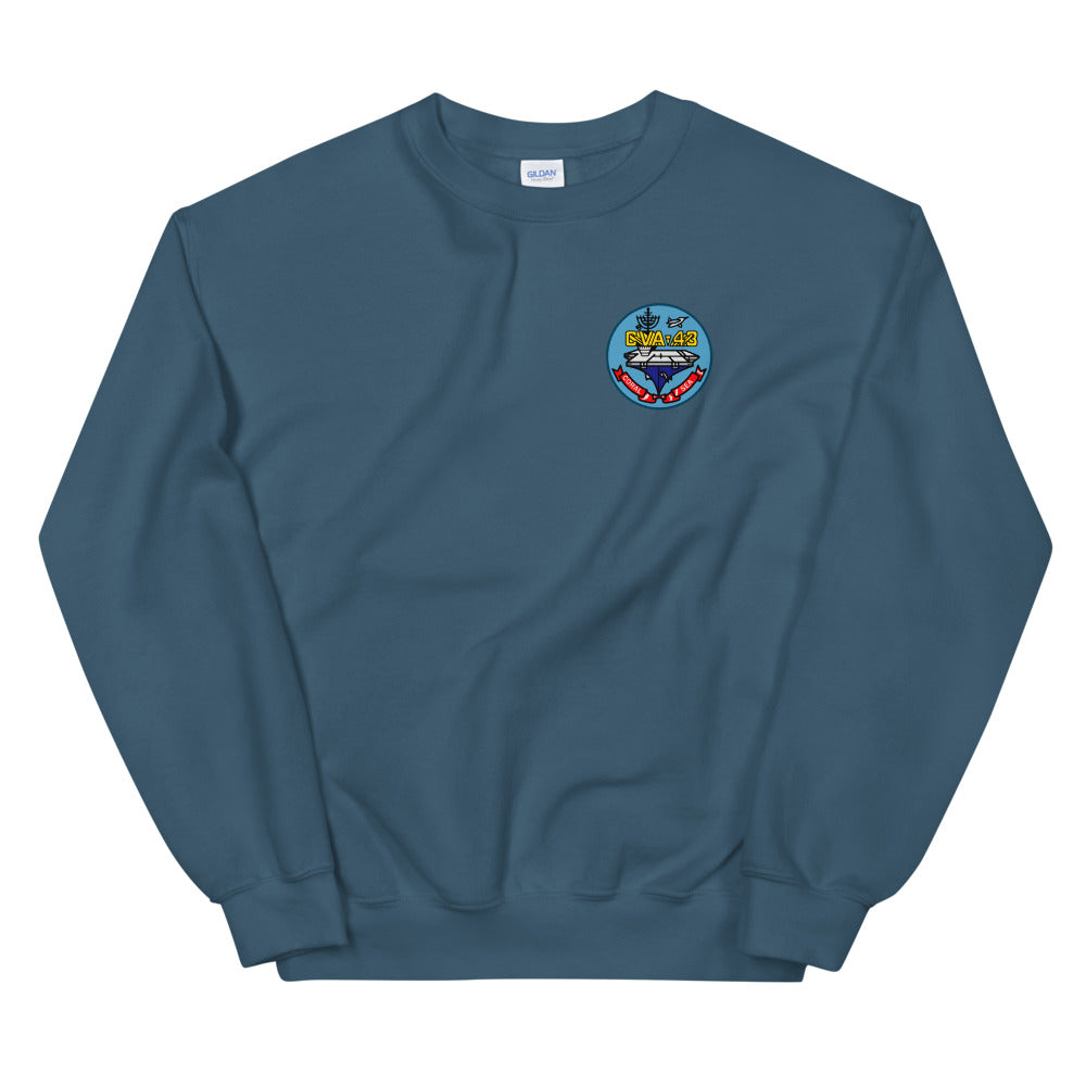 USS Coral Sea (CVA-43) Ship's Crest Sweatshirt