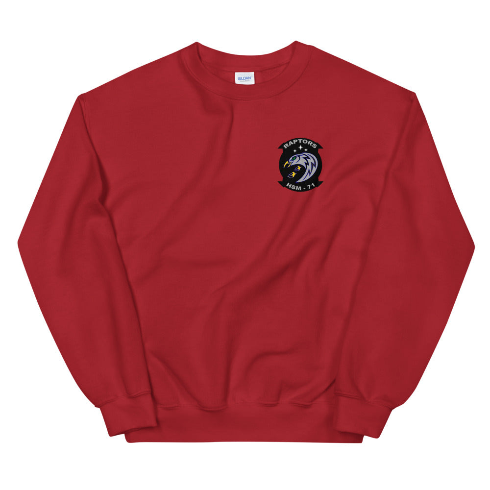 HSM-71 Raptors Squadron Crest Sweatshirt