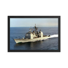 Load image into Gallery viewer, USS Gettyburg (CG-64) Framed Ship Photo
