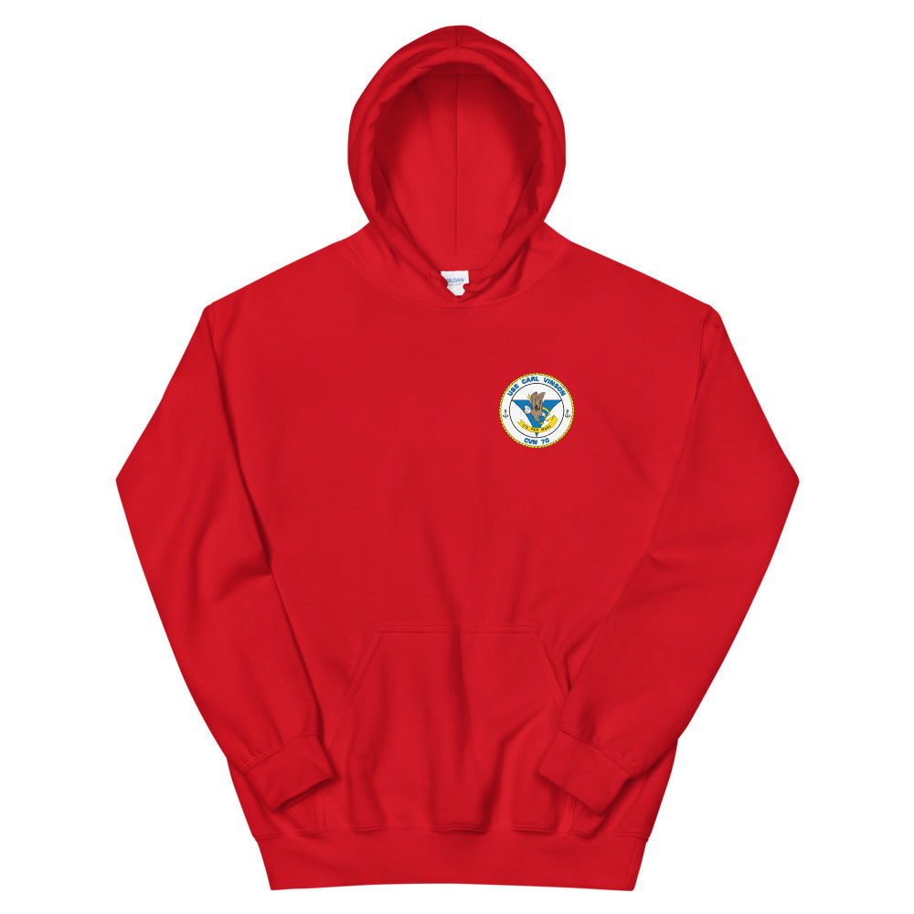 USS Carl Vinson (CVN-70) 2011-12 Cruise Hoodie - FAMILY
