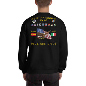 USS John F. Kennedy (CV-67) 1975-76 Cruise Sweatshirt