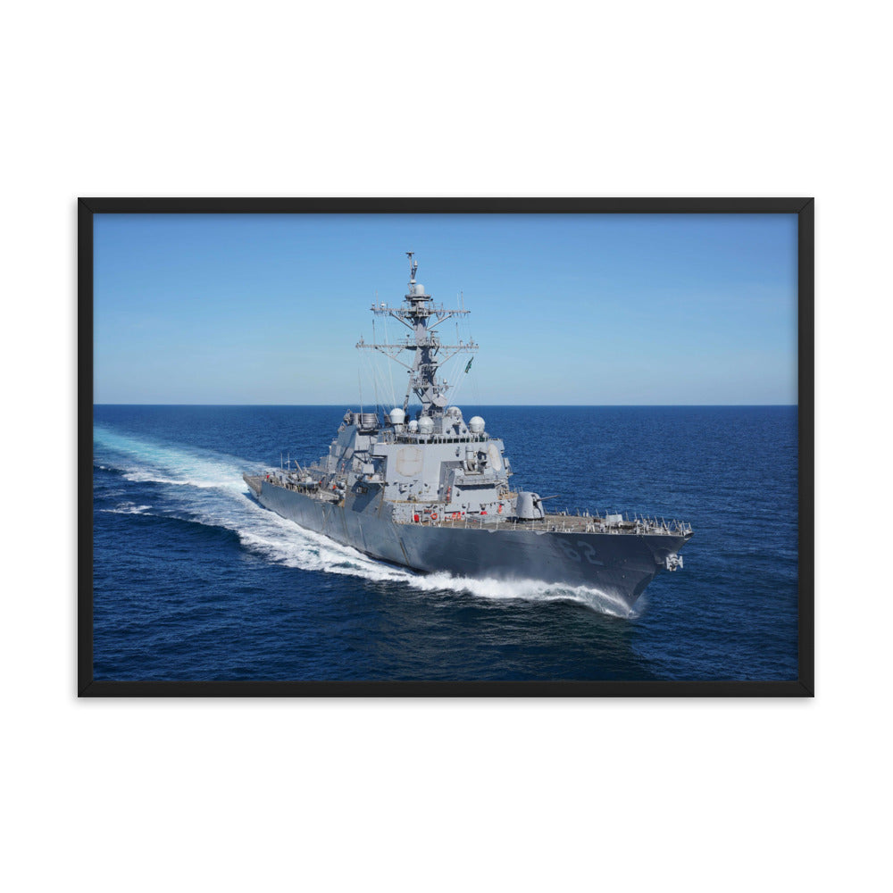 USS Fitzgerald (DDG-62) Framed Ship Photo