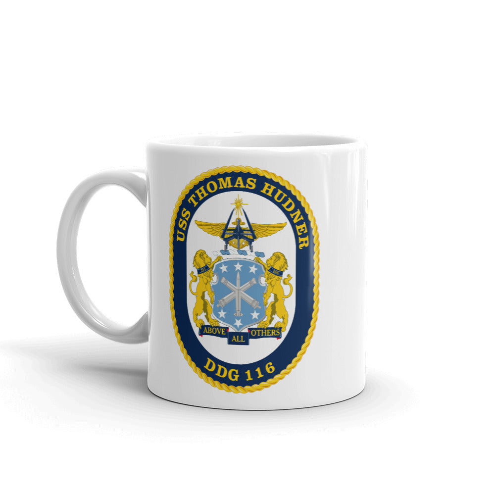 USS Thomas Hudner (DDG-116) Ship's Crest Mug