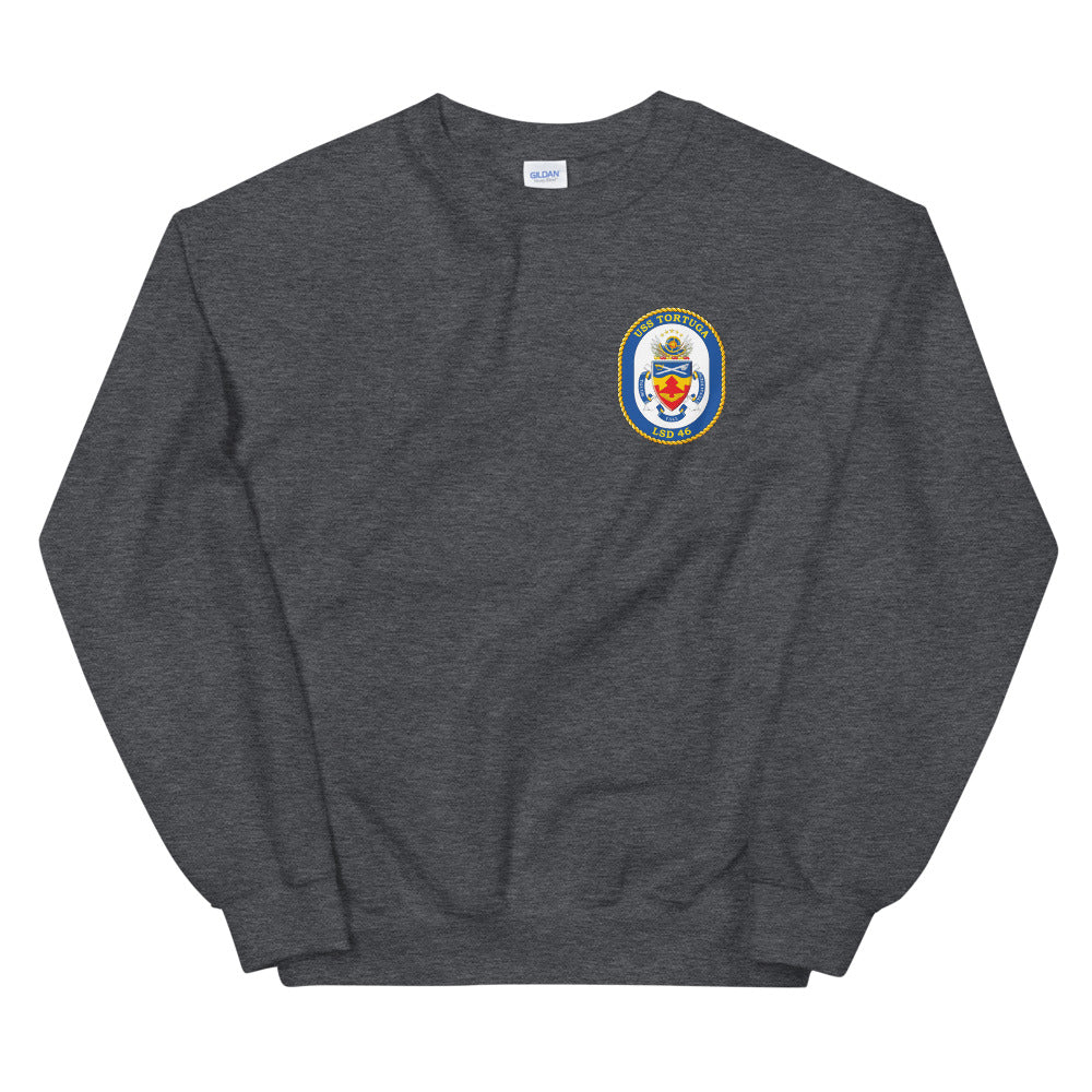 USS Tortuga (LSD-46) Ship's Crest Sweatshirt