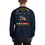 USS Independence (CVA-62) 1968-69 Cruise Sweatshirt
