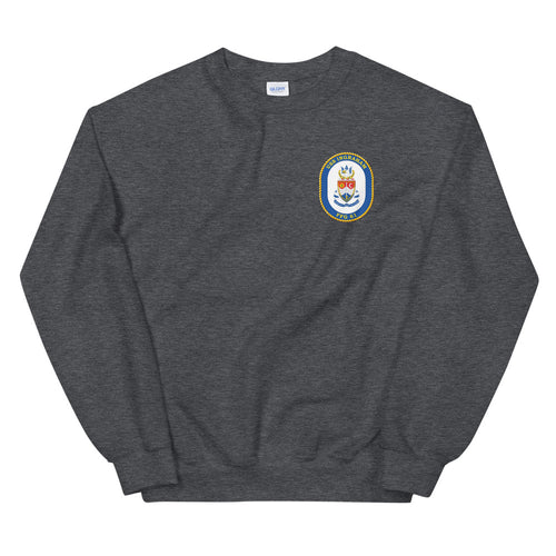 USS Ingraham (FFG-61) Ship's Crest Sweatshirt