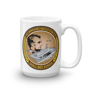 USS Abraham Lincoln (CVN-72) Ship's Crest Mug