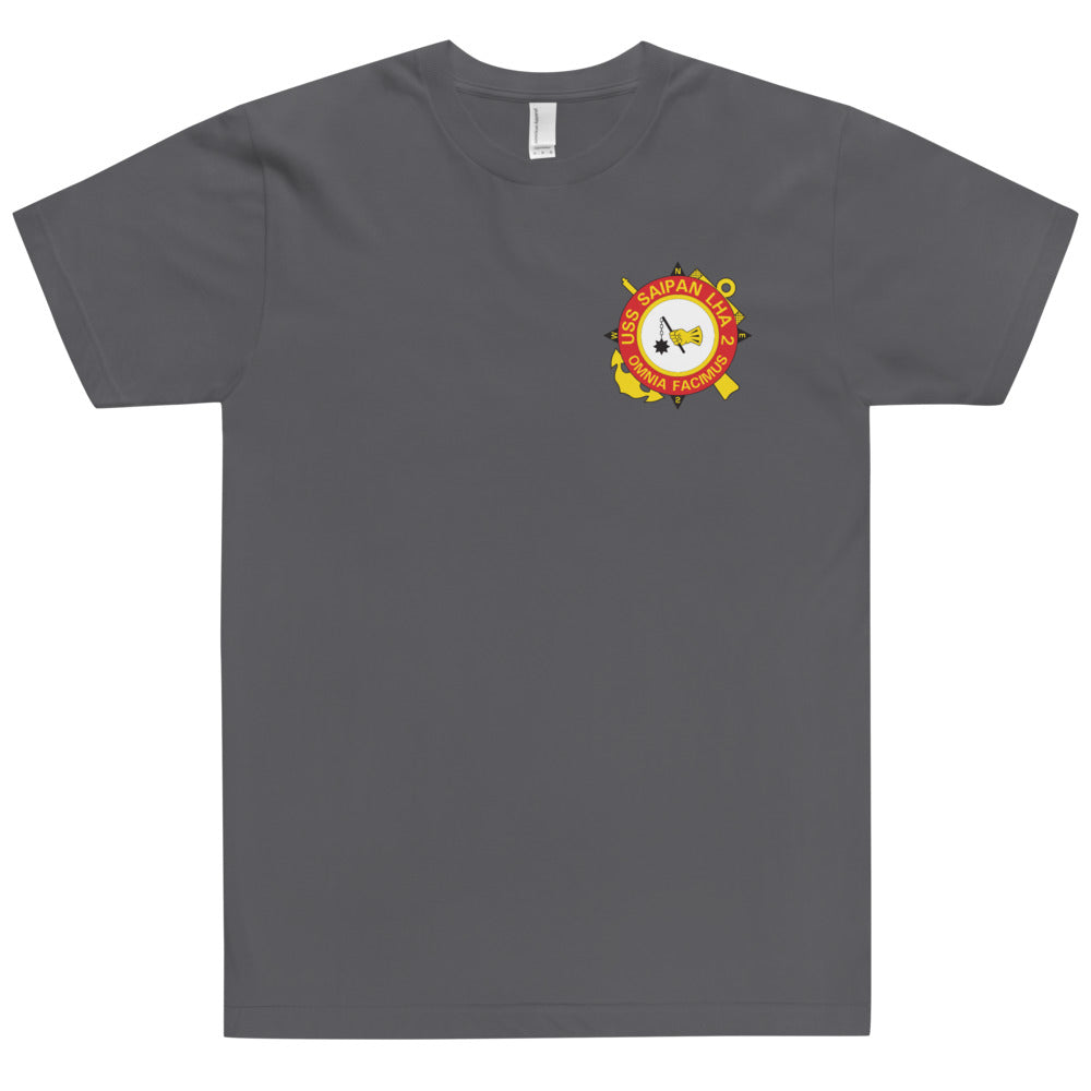 USS Saipan (LHA-2) Ship's Crest Shirt