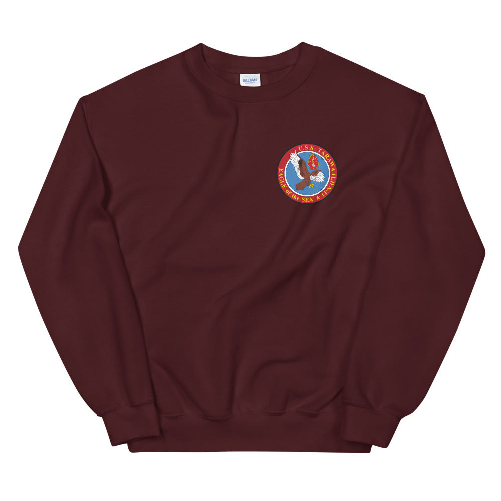 USS Tarawa (LHA-1) Circle Ship's Crest Sweatshirt