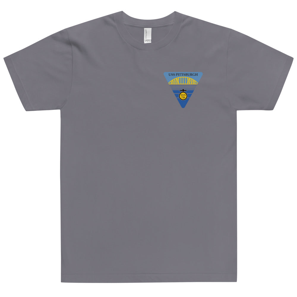 USS Pittsburgh (SSN-720) Ship's Crest Shirt
