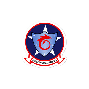 HSC-6 Indians Squadron Crest Vinyl Stickers