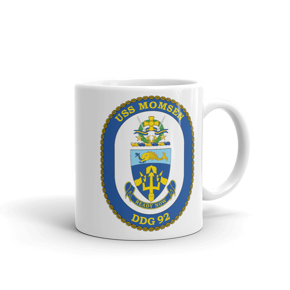 USS Momsen (DDG-92) Ship's Crest Mug