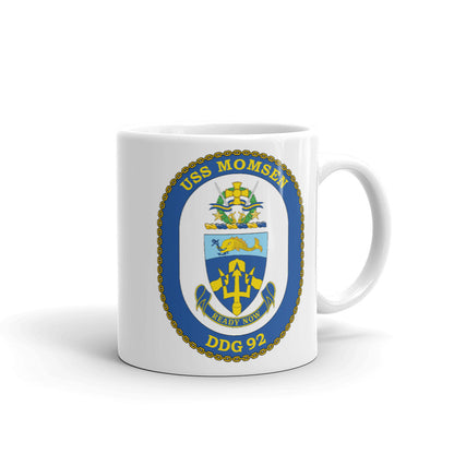 USS Momsen (DDG-92) Ship's Crest Mug