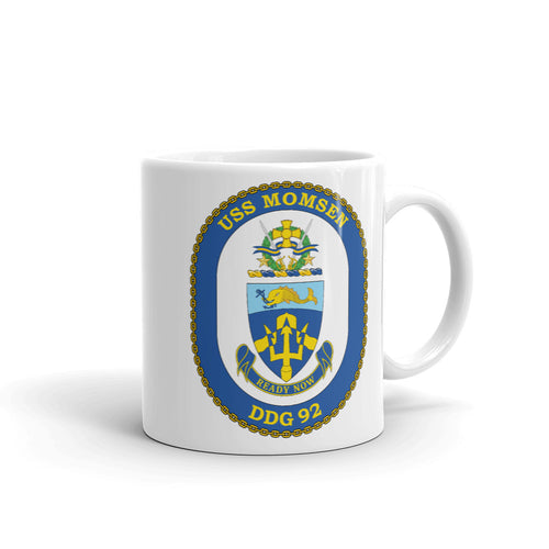 USS Momsen (DDG-92) Ship's Crest Mug
