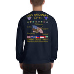 USS Midway (CV-41) 1990-91 Cruise Sweatshirt