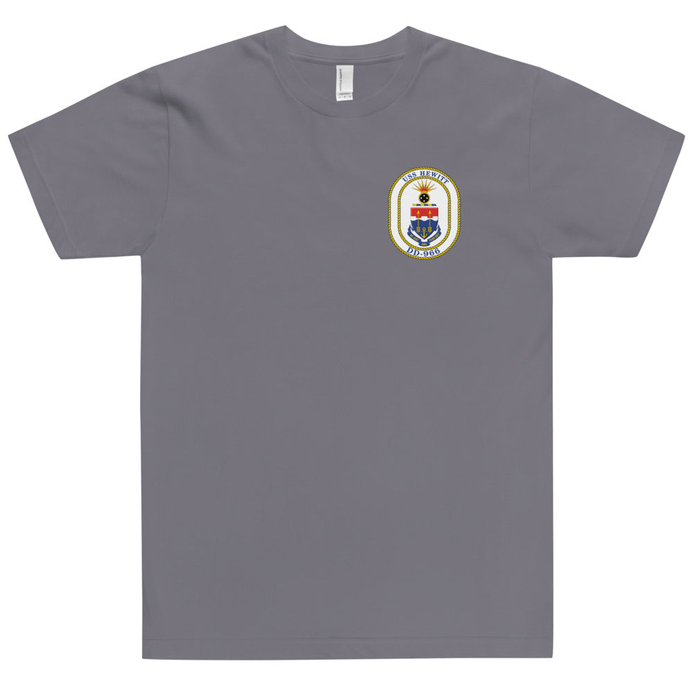 USS Hewitt (DD-966) Ship's Crest T-Shirt