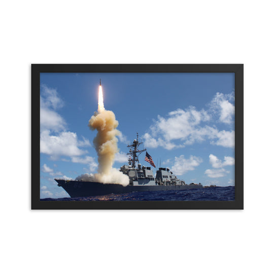 USS Fitzgerald (DDG-62) Framed Ship Photo