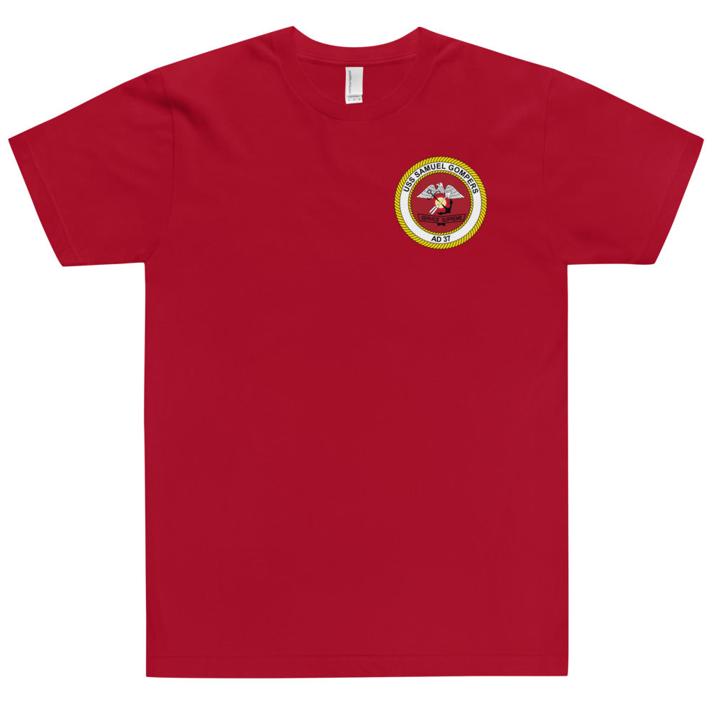 USS Samuel Gompers (AD-37) Ship's Crest Shirt