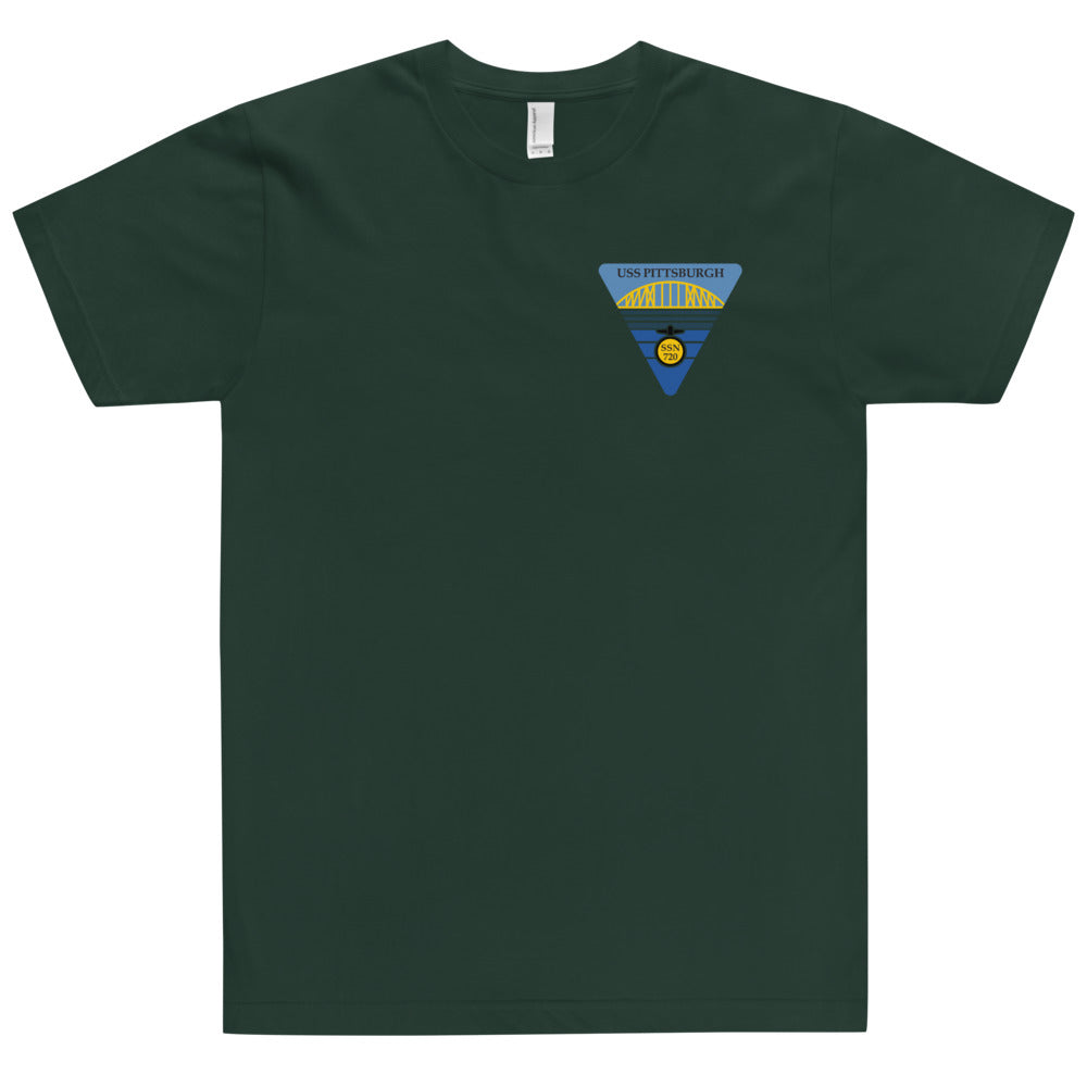 USS Pittsburgh (SSN-720) Ship's Crest Shirt