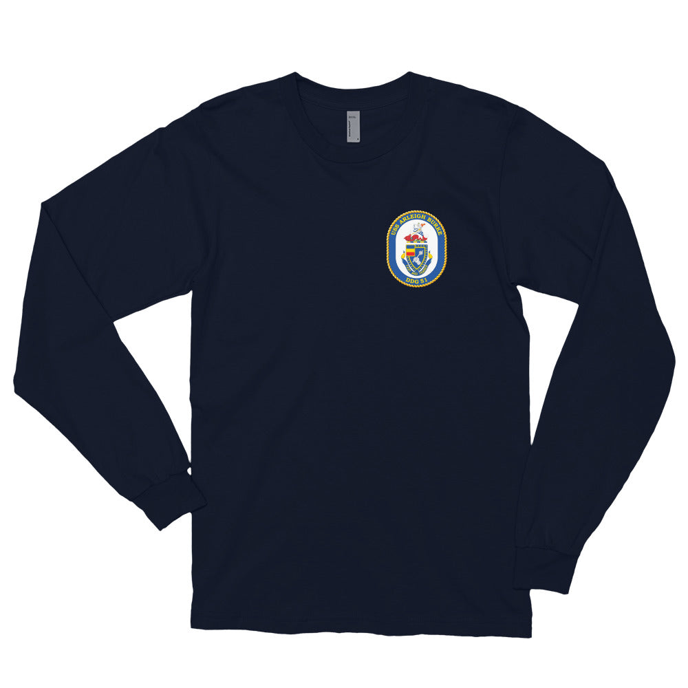 USS Arleigh Burke (DDG-51) Ship's Crest Long Sleeve Shirt