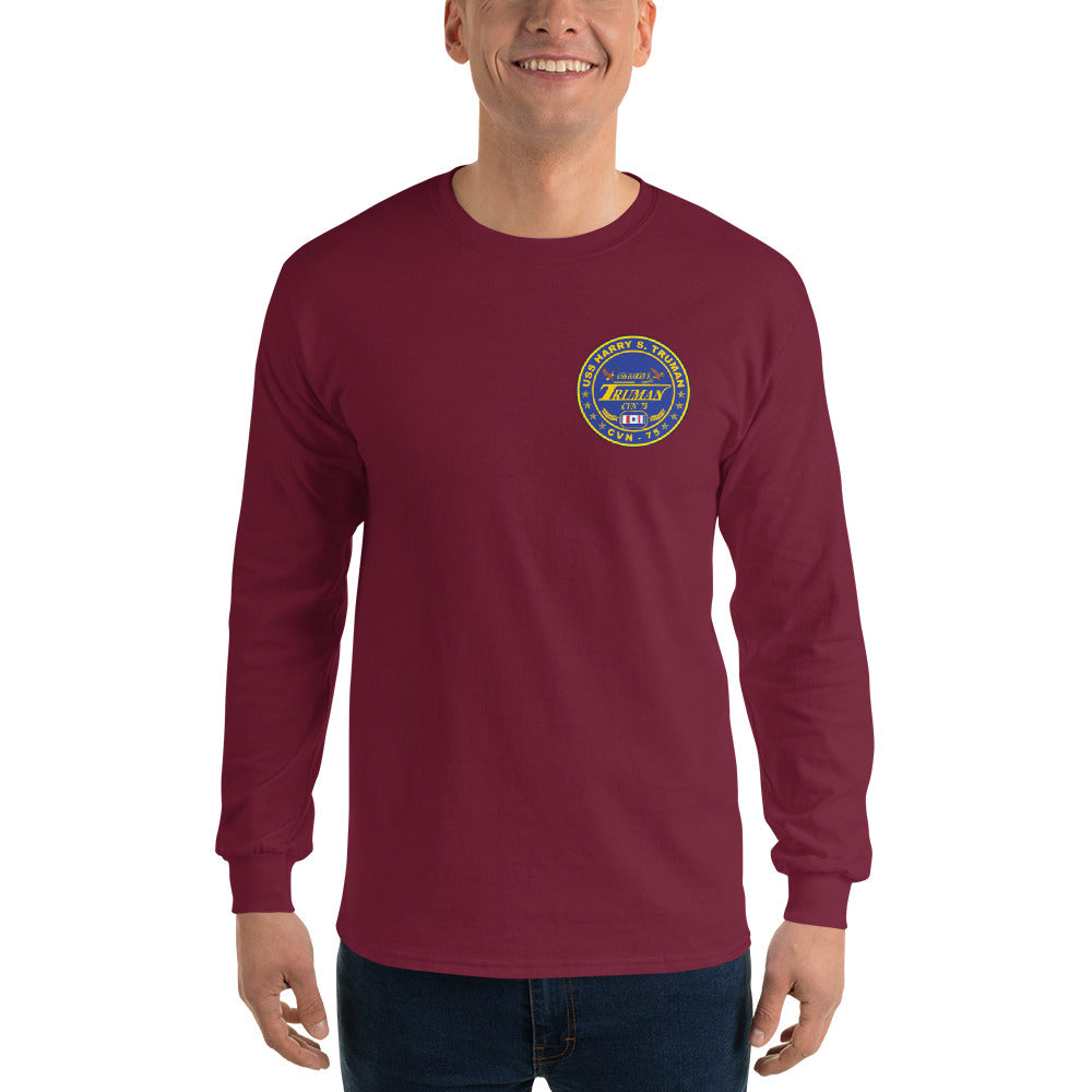 USS Harry S. Truman (CVN-75) 2008 Long Sleeve Tiger Cruise Shirt