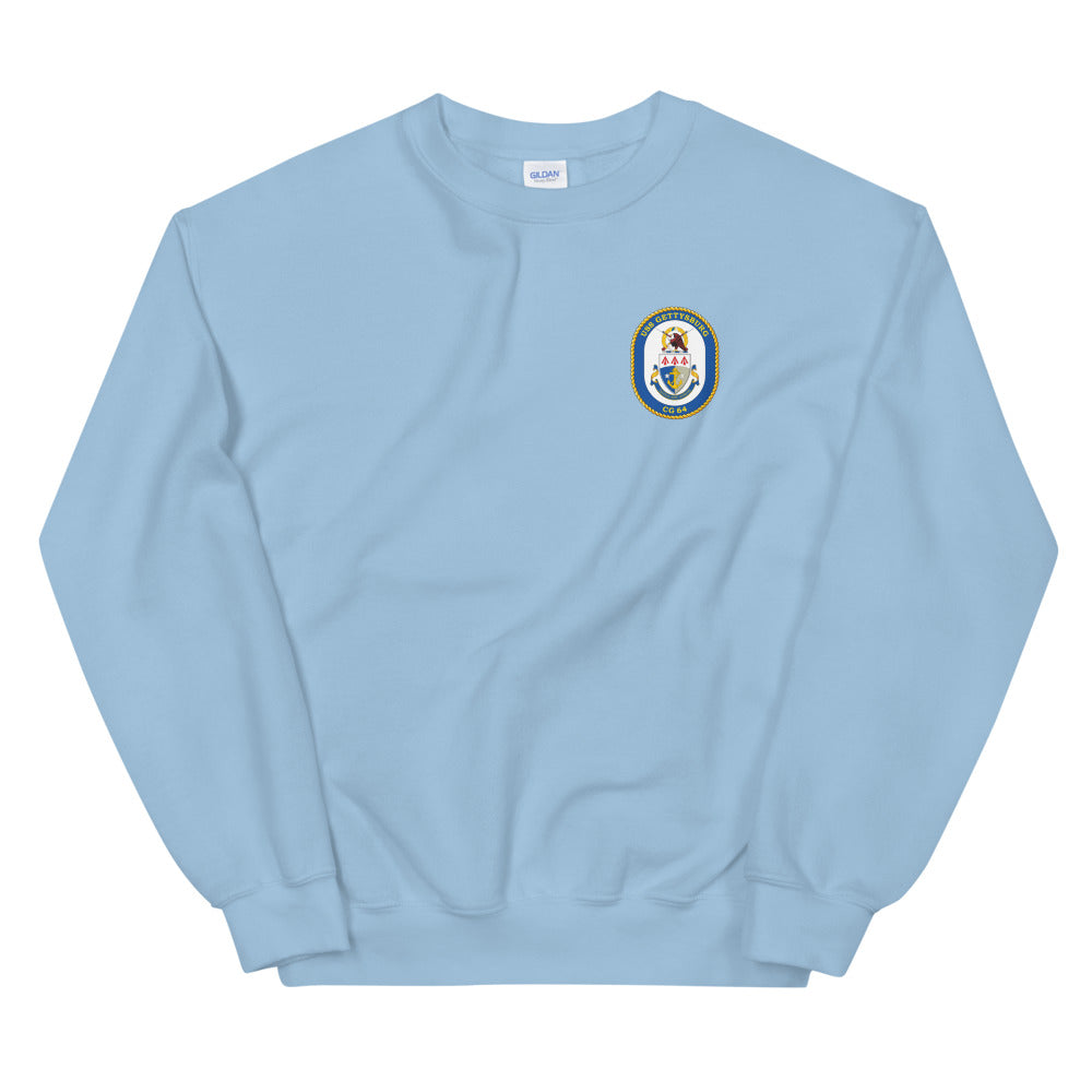 USS Gettysburg (CG-64) Ship's Crest Sweatshirt