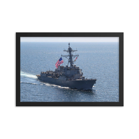 USS Halsey (DDG-97) Framed Ship Photo