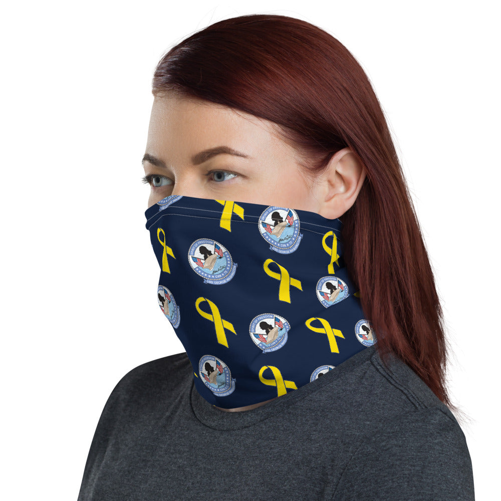 USS George Washington (CVN-72) Yellow Ribbon Neck Gaiter