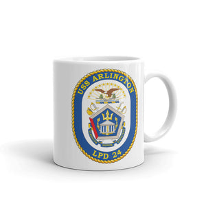 USS Arlington (LPD-24) Ship's Crest Mug