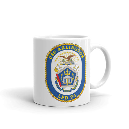 USS Arlington (LPD-24) Ship's Crest Mug