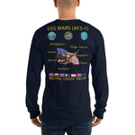 USS Mars (AFS-1) 1983-84 Long Sleeve Cruise Shirt