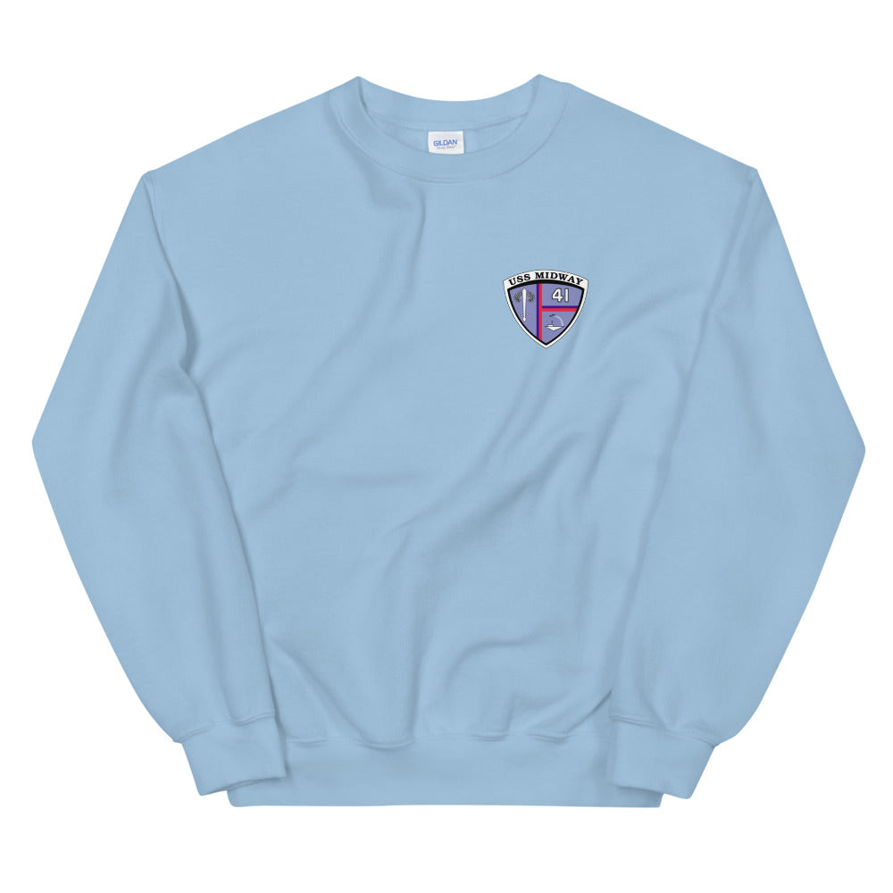 USS Midway (CVA/CV-41) Ship's Crest Sweatshirt