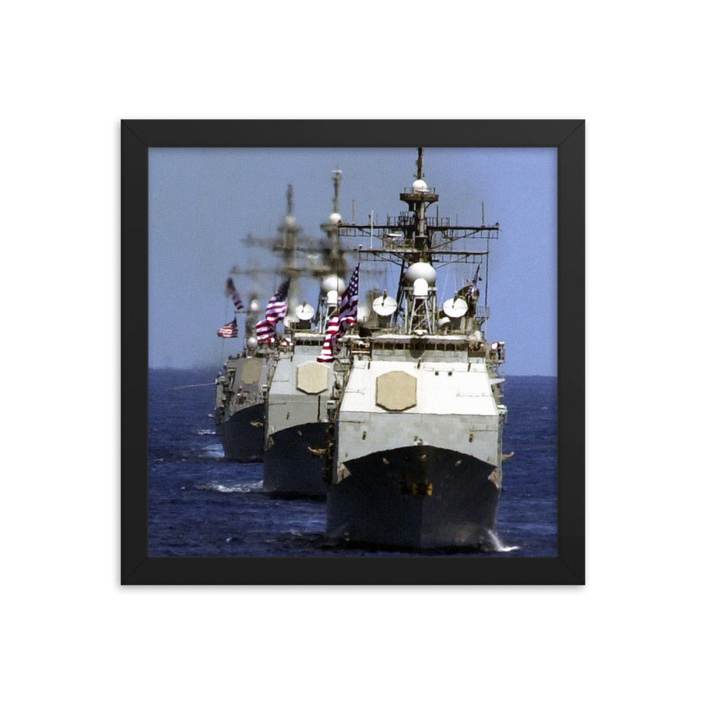 USS Valley Forge (CG-50) Framed Ship Photo