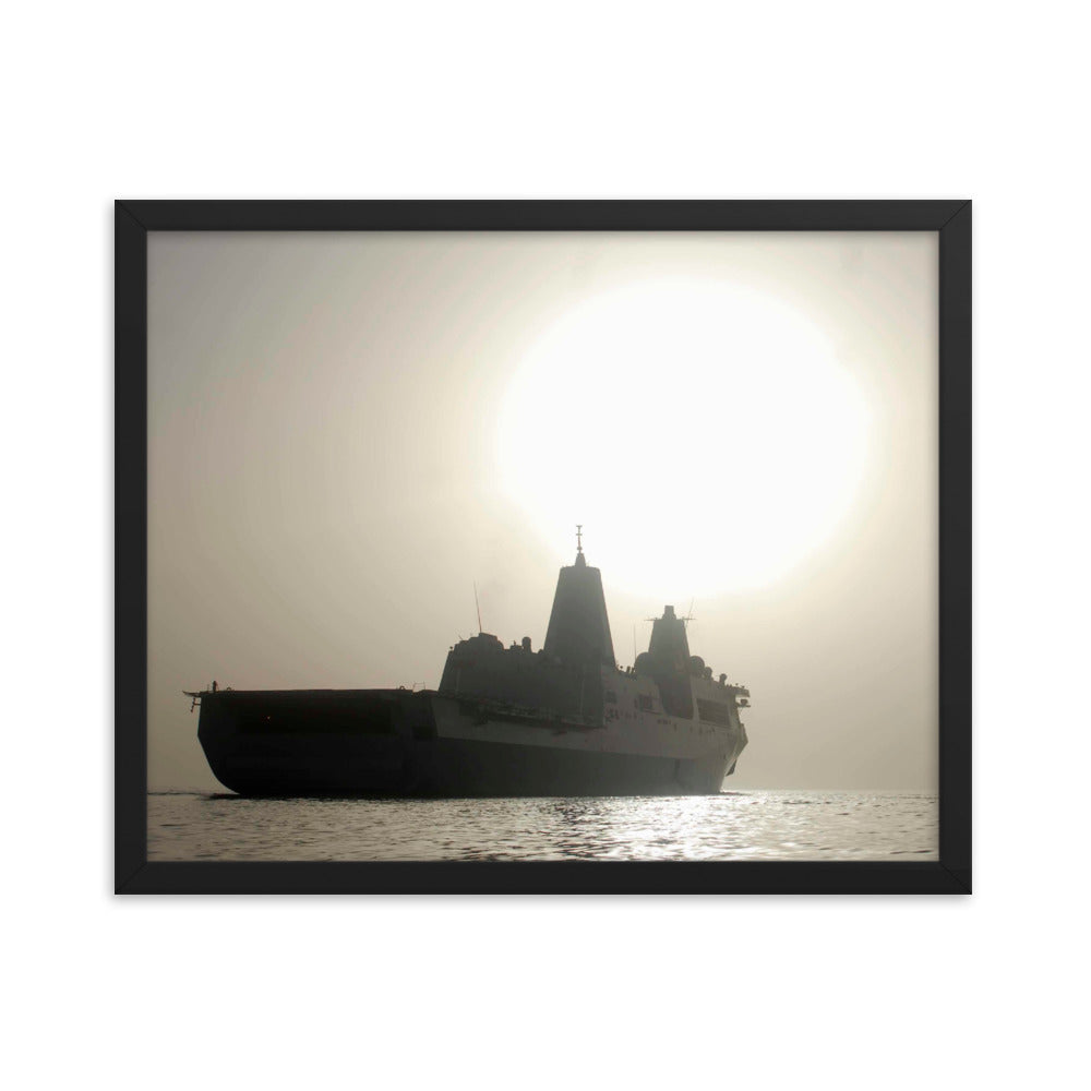 USS Mesa Verde (LPD-19) Framed Ship Photo