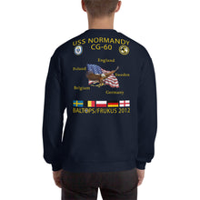 Load image into Gallery viewer, USS Normandy (CG-60) 2012 Cruise Sweatshirt