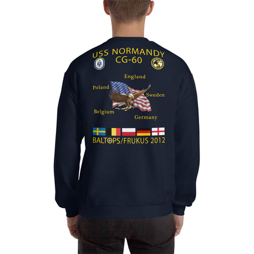 USS Normandy (CG-60) 2012 Cruise Sweatshirt
