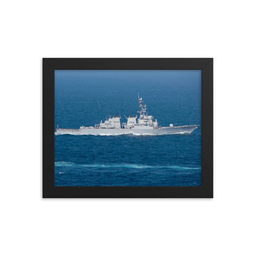 USS Decatur (DDG-73) Framed Ship Photo
