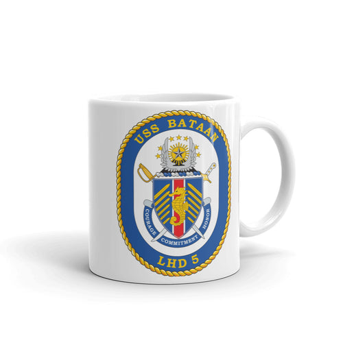 USS Bataan (LHD-5) Ship's Crest Mug