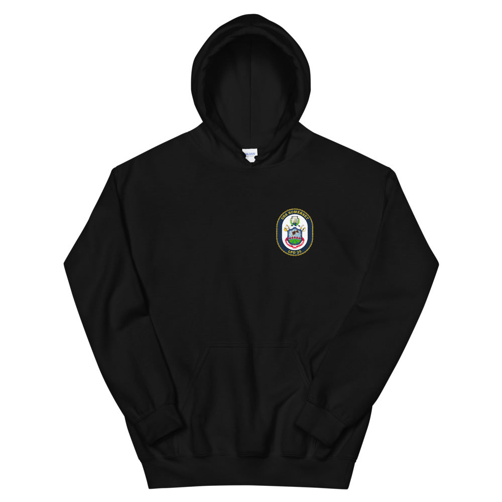 USS Somerset (LPD-25) Ship's Crest Hoodie