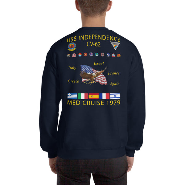 USS Independence (CV-62) 1979 Cruise Sweatshirt