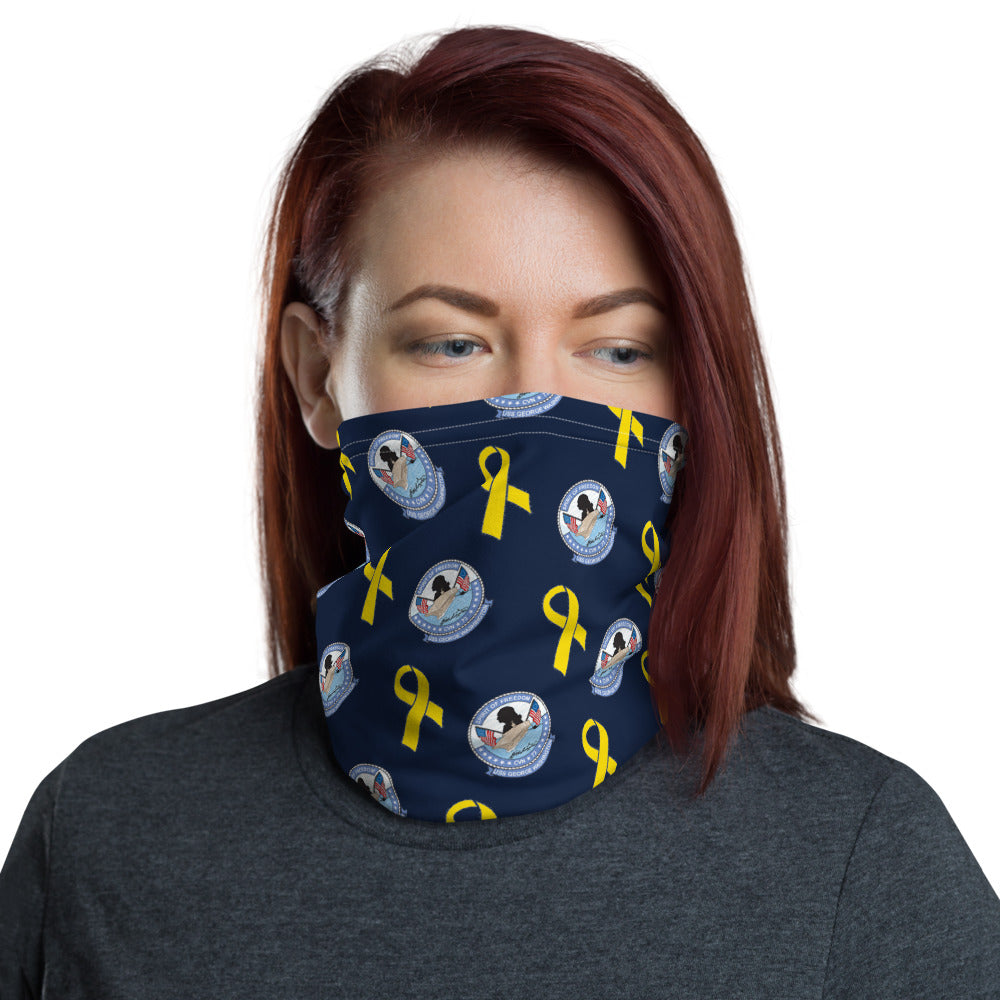 USS George Washington (CVN-72) Yellow Ribbon Neck Gaiter